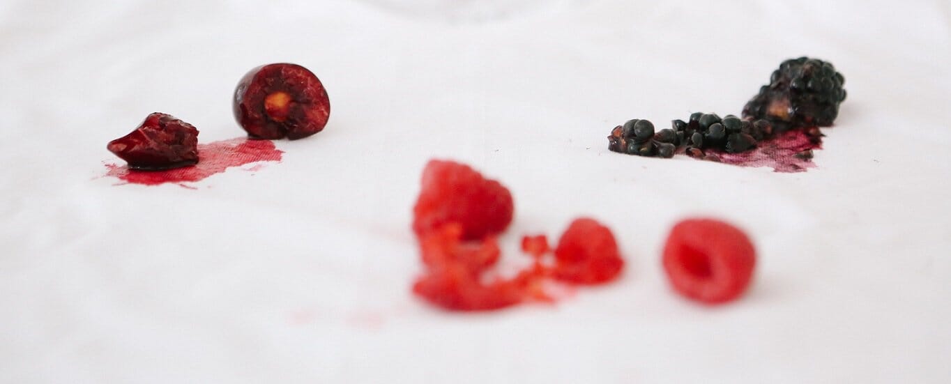 Removing Berry Stains
