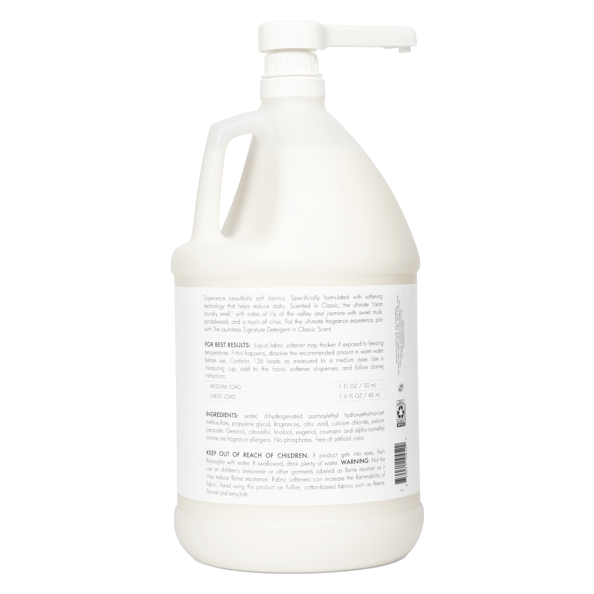 Fabric Conditioner Gallon The Laundress