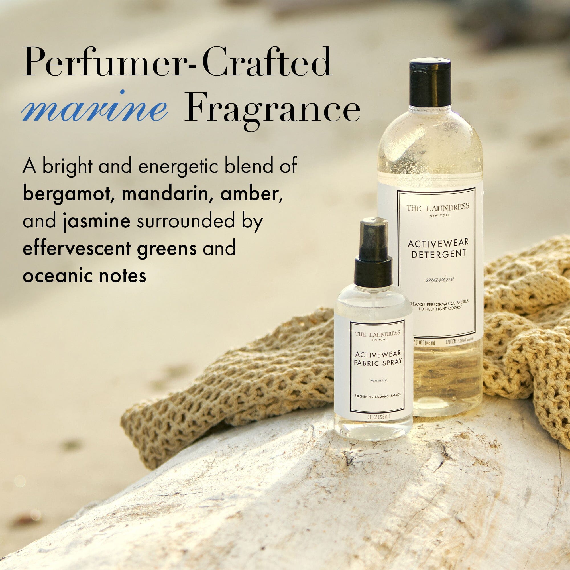 Activewear Laundry Detergent & Fabric Spray Set Household Supplies The Laundress