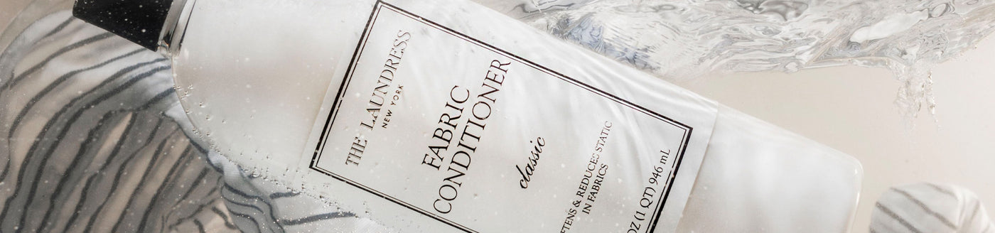 The Laundress Fabric Conditioner Classic for softening and reducing static in fabrics.