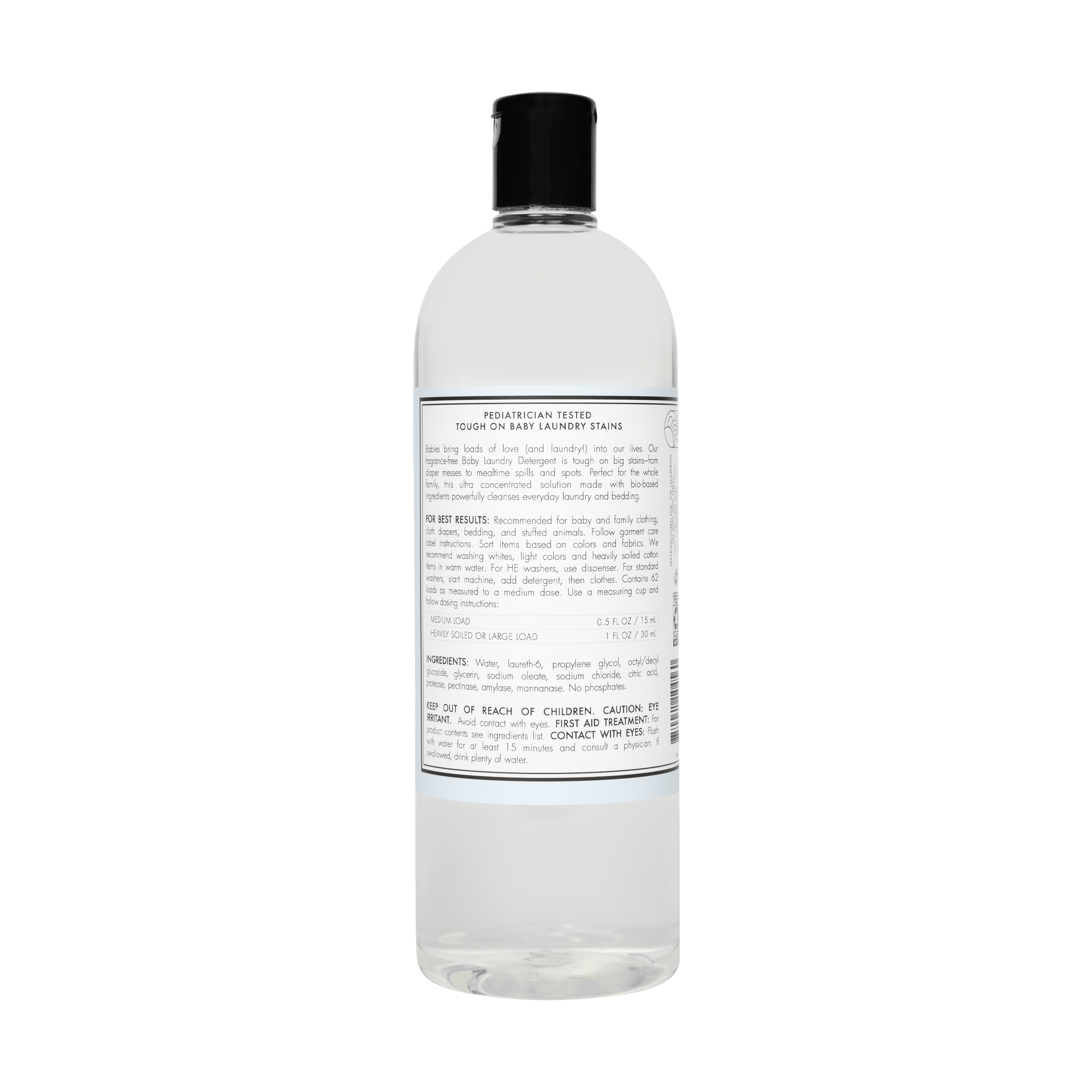 Fragrance Free Baby Laundry Detergent 32oz The Laundress