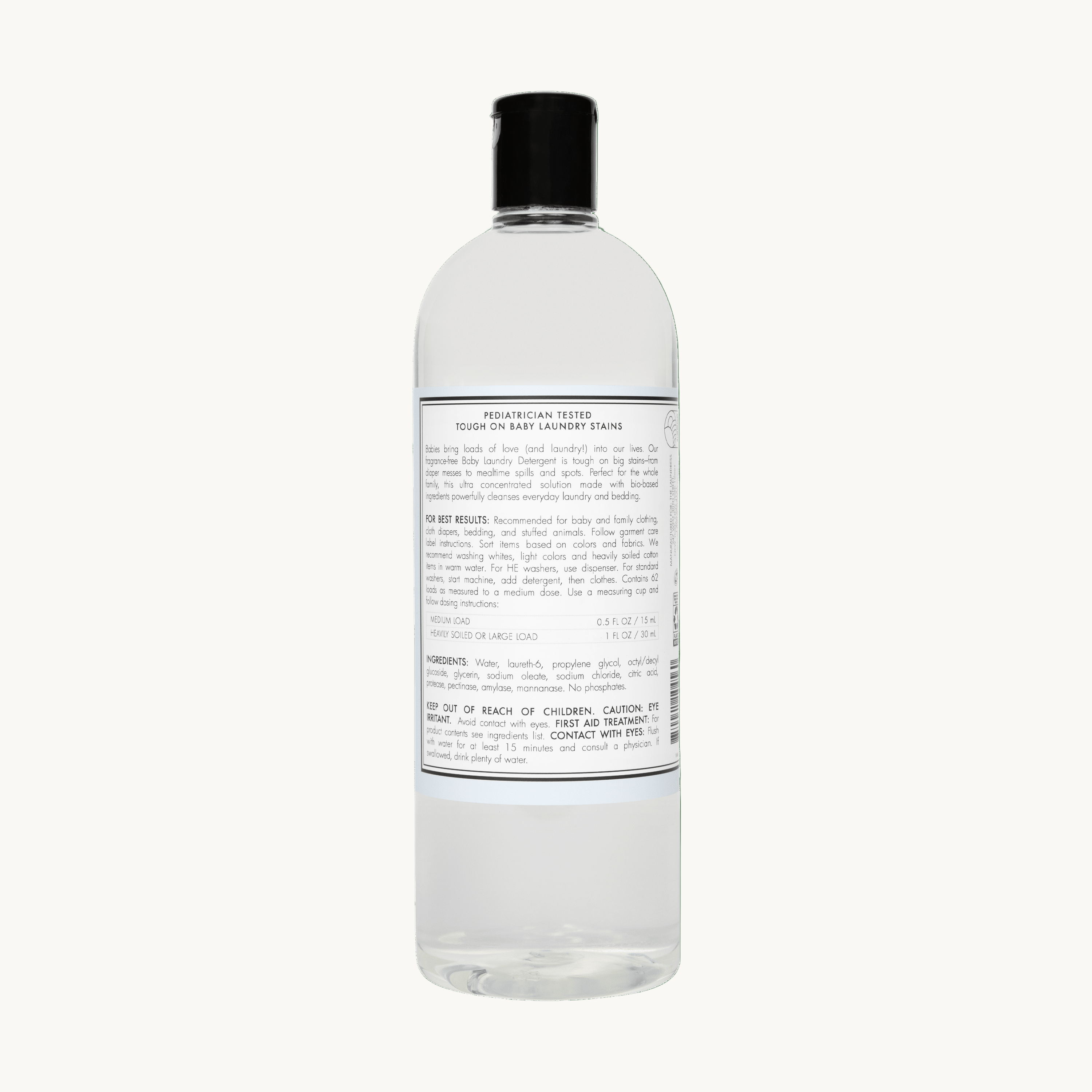 Fragrance Free Baby Laundry Detergent 32oz The Laundress