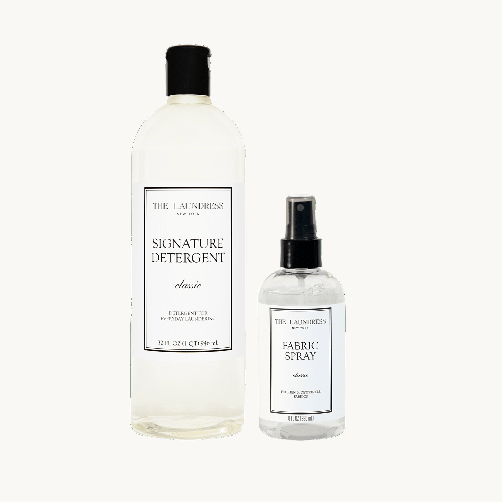 Classic Signature Detergent & Fabric Spray Set The Laundress