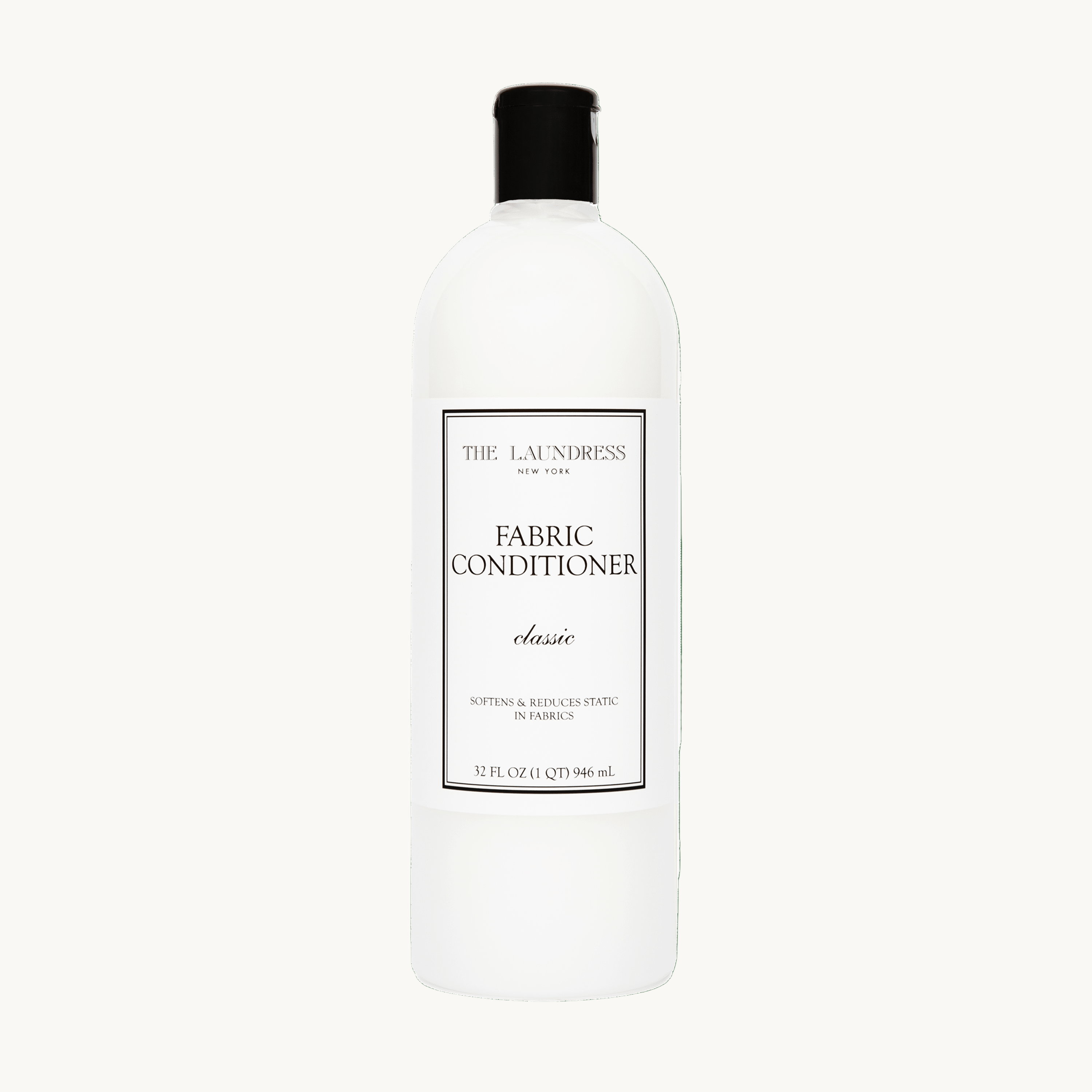 The Laundress Fabric Conditioner Classic, which softens & reduces static in fabrics.