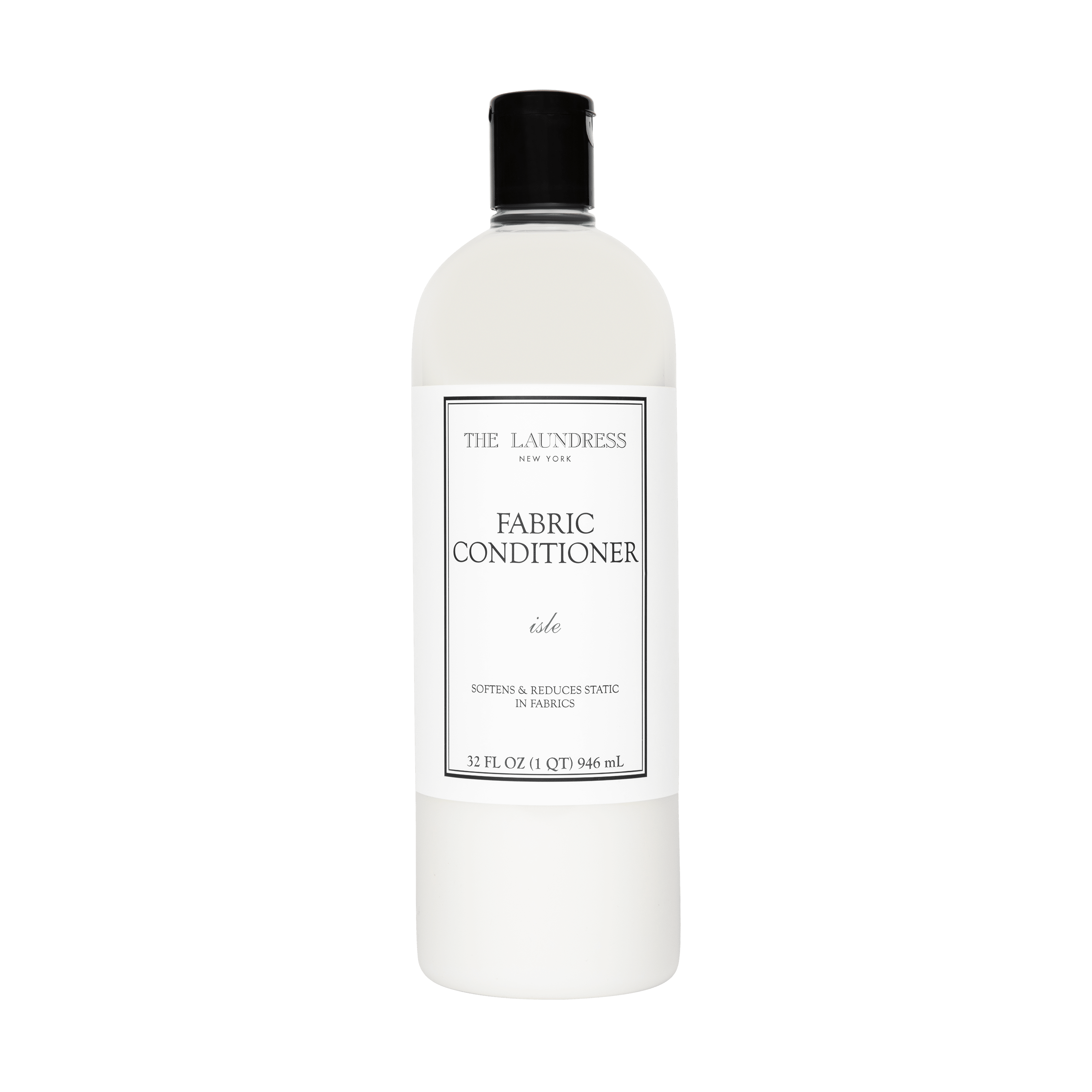 The Laundress coastal-scented Fabric Conditioner Isle which softens & reduces static in fabrics.