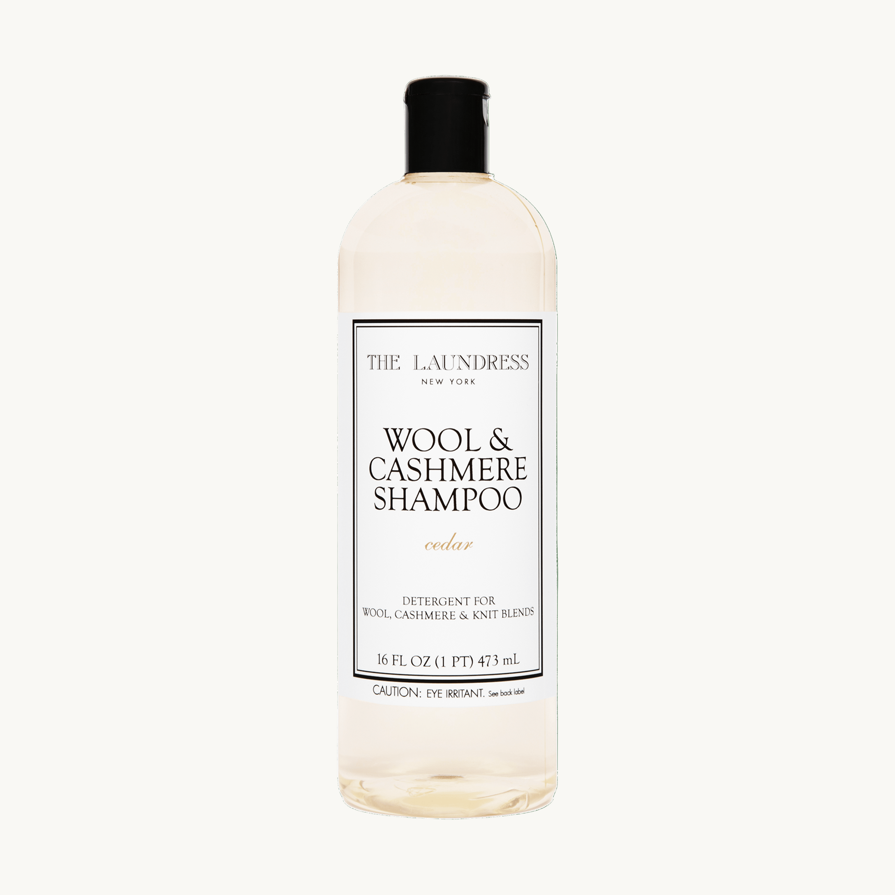 The Laundress Wool & Cashmere Shampoo, a detergent made for wool, cashmere, and knit fabrics.