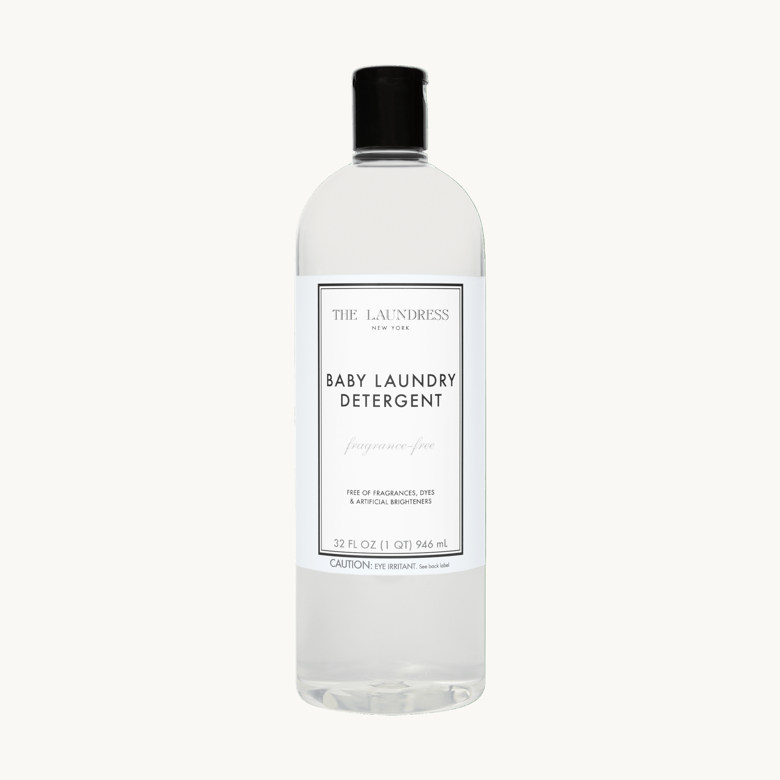 The Laundress Fragrance Free Baby Laundry Detergent, free of fragrances, dyes & artificial brighteners.