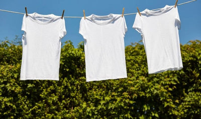 How To Wash White T-Shirts
