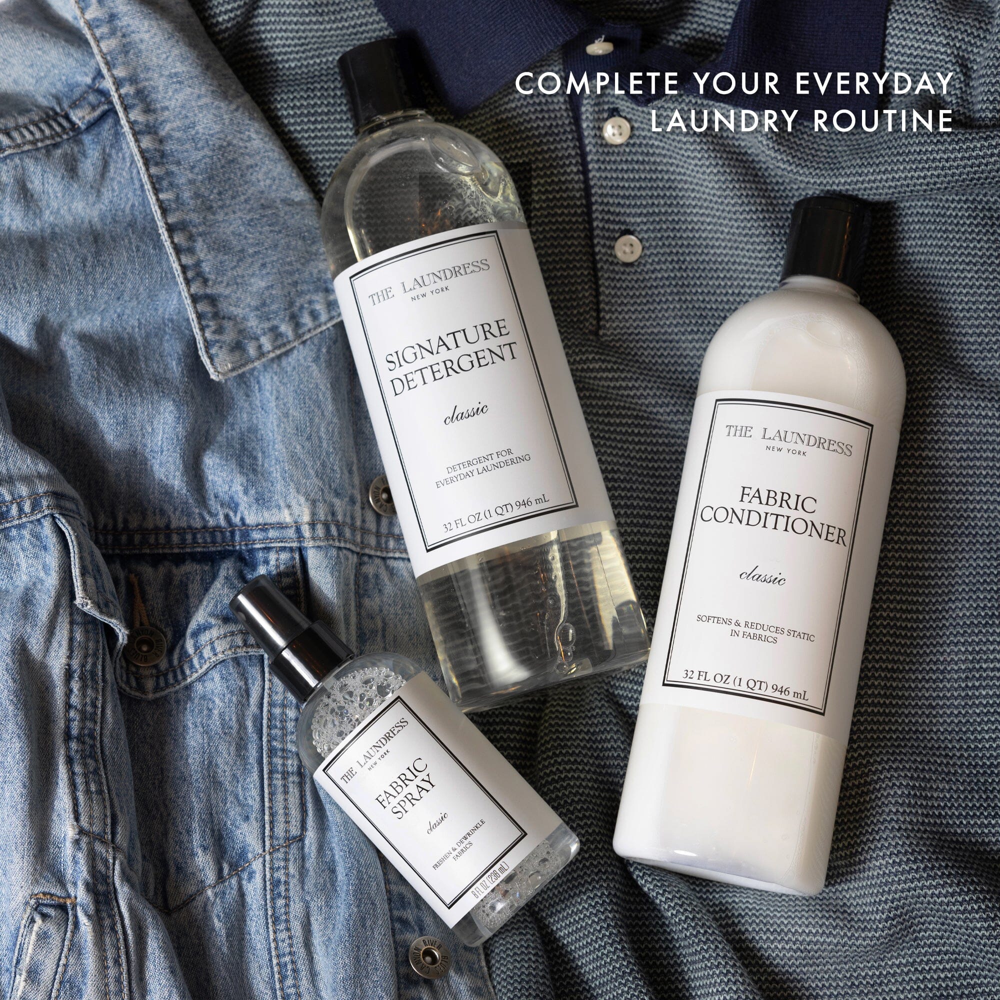 Classic Signature Detergent & Fabric Spray Set