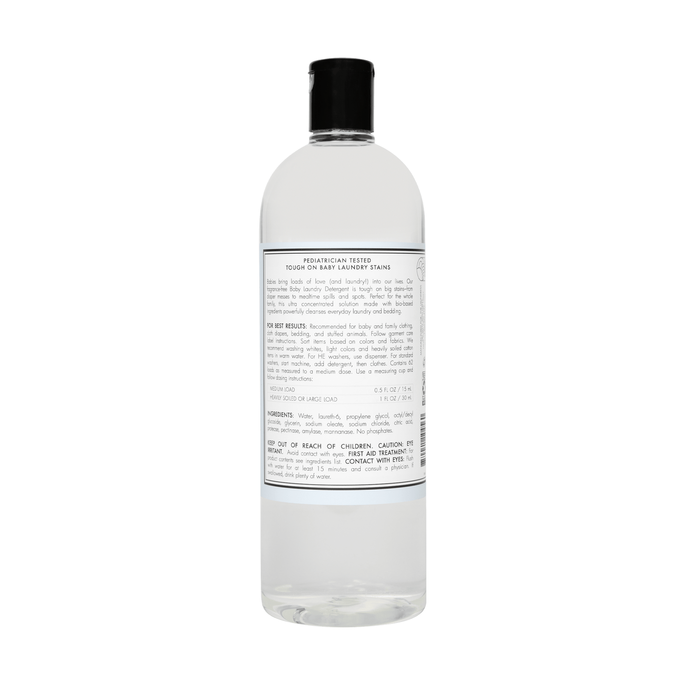 Fragrance Free Baby Laundry Detergent 32oz The Laundress