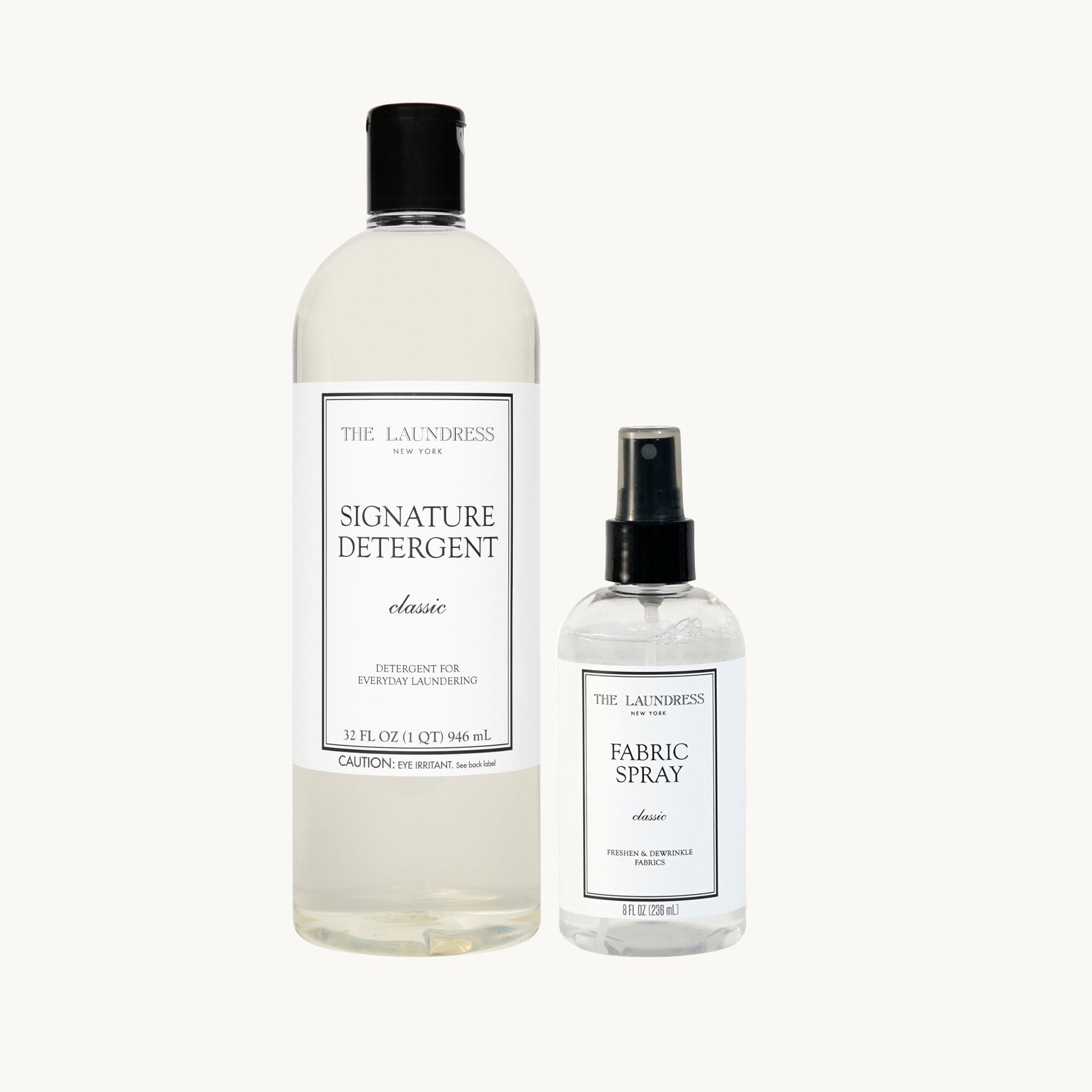 Classic Signature Detergent & Fabric Spray Set The Laundress