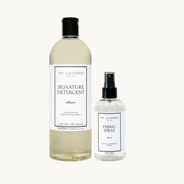 Classic Signature Detergent & Fabric Spray Set