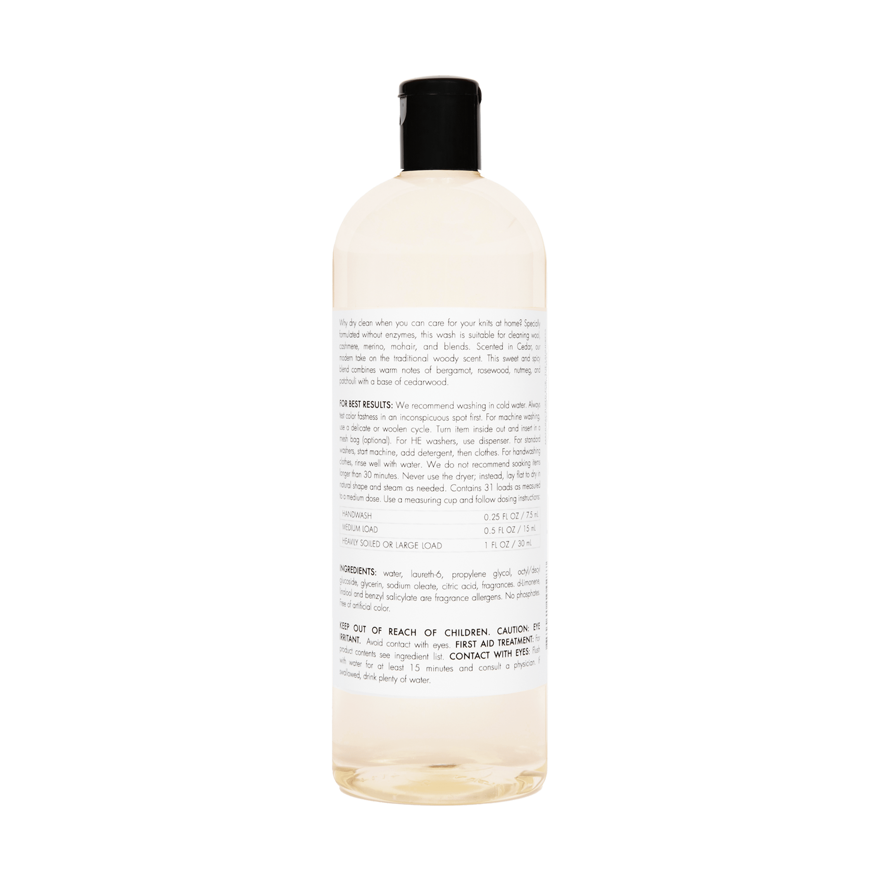 Wool & Cashmere Shampoo Household Supplies The Laundress