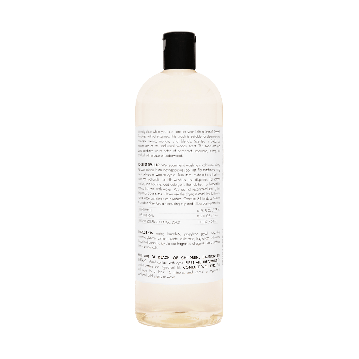 Wool & Cashmere Shampoo Household Supplies The Laundress