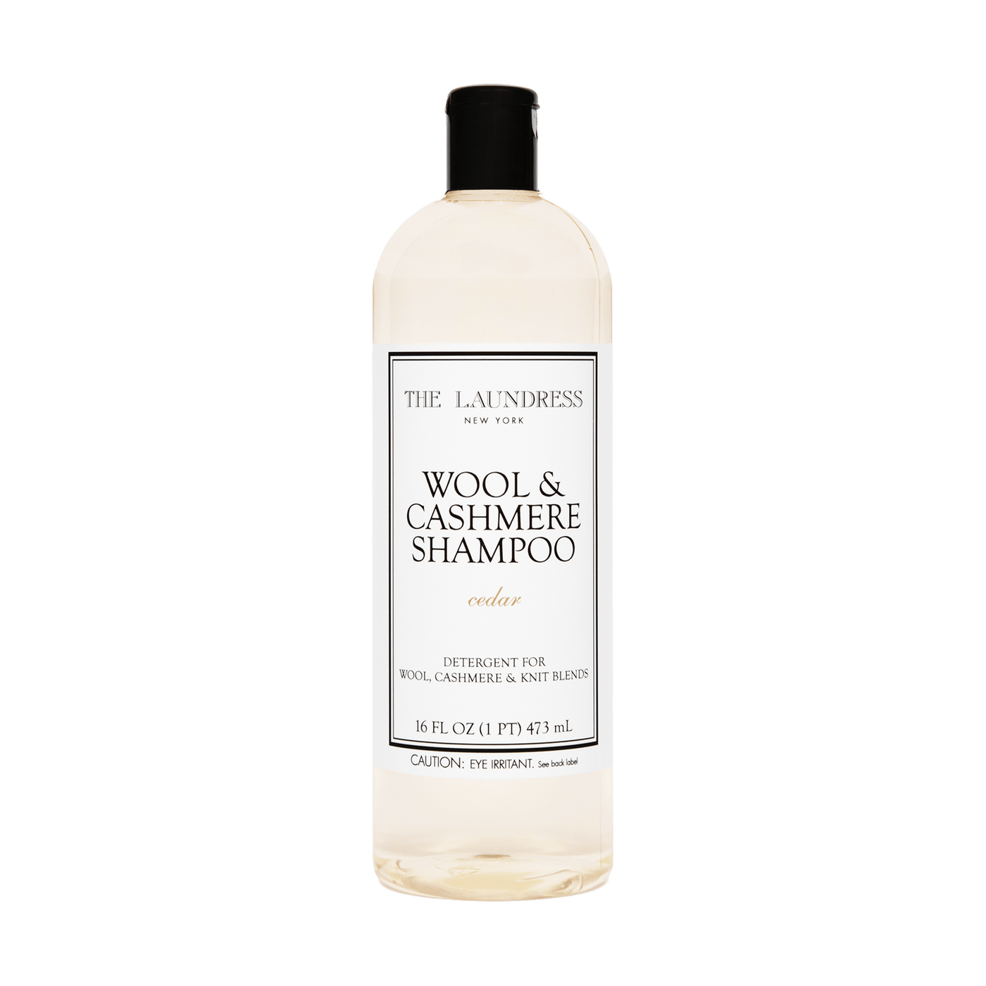 The Laundress Wool & Cashmere Shampoo, a detergent made for wool, cashmere, and knit fabrics.