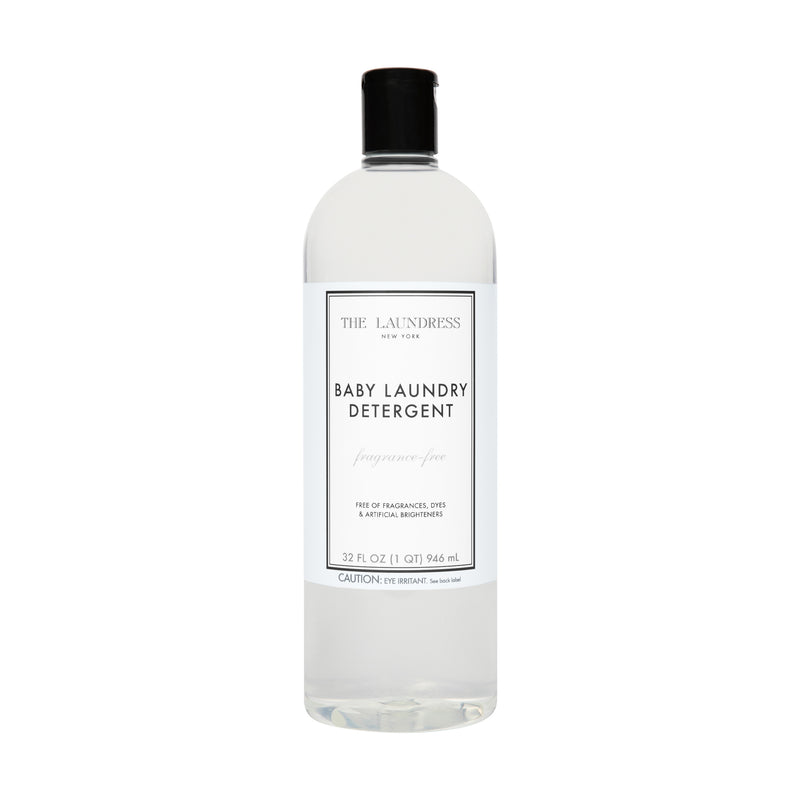 The Laundress Fragrance Free Baby Laundry Detergent, free of fragrances, dyes & artificial brighteners.
