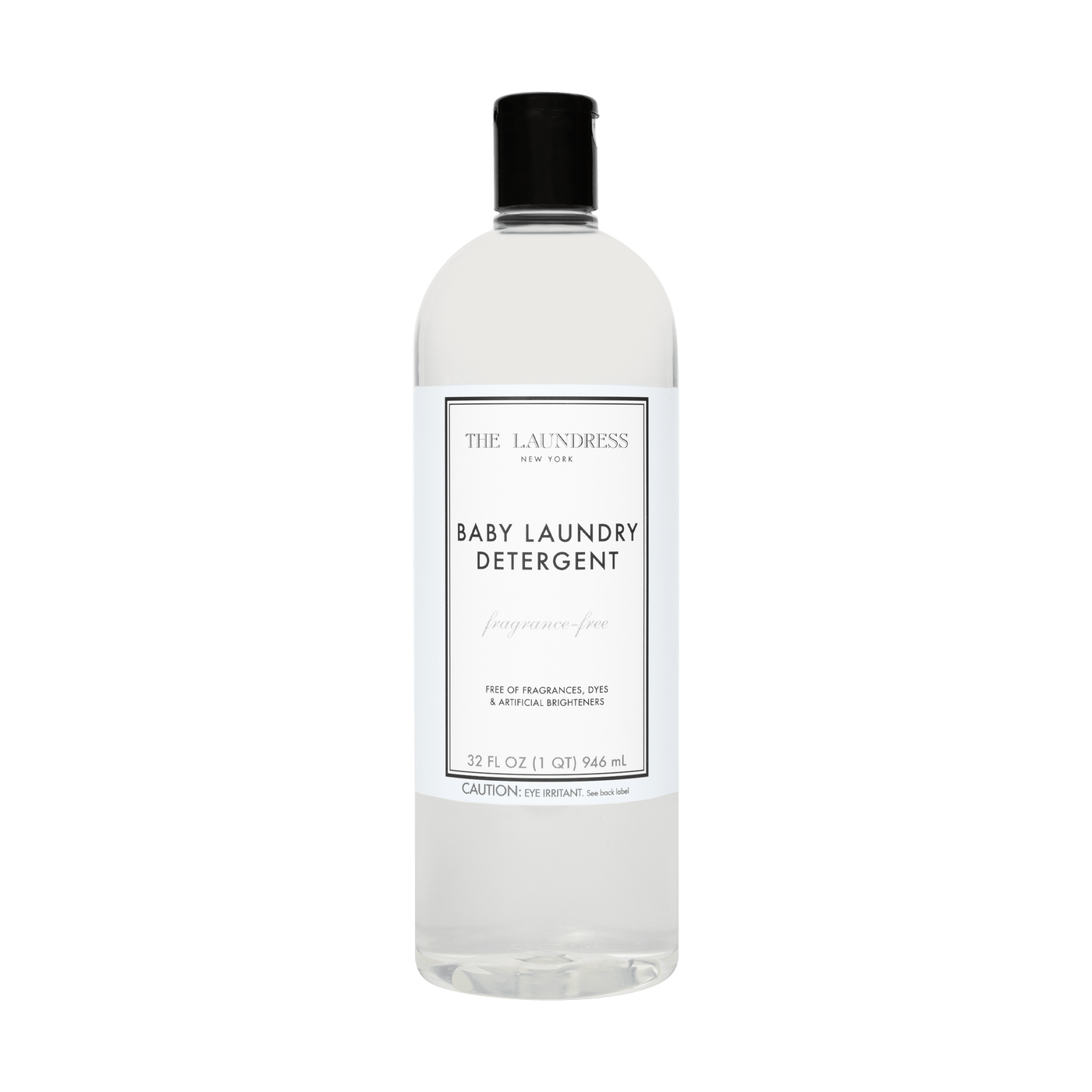 The Laundress Fragrance Free Baby Laundry Detergent, free of fragrances, dyes & artificial brighteners.
